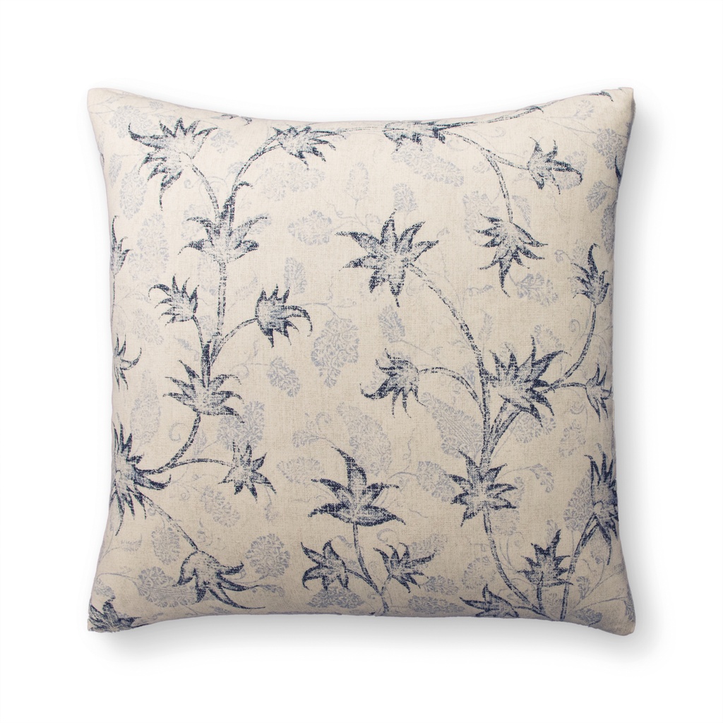 flowering vine pillow
