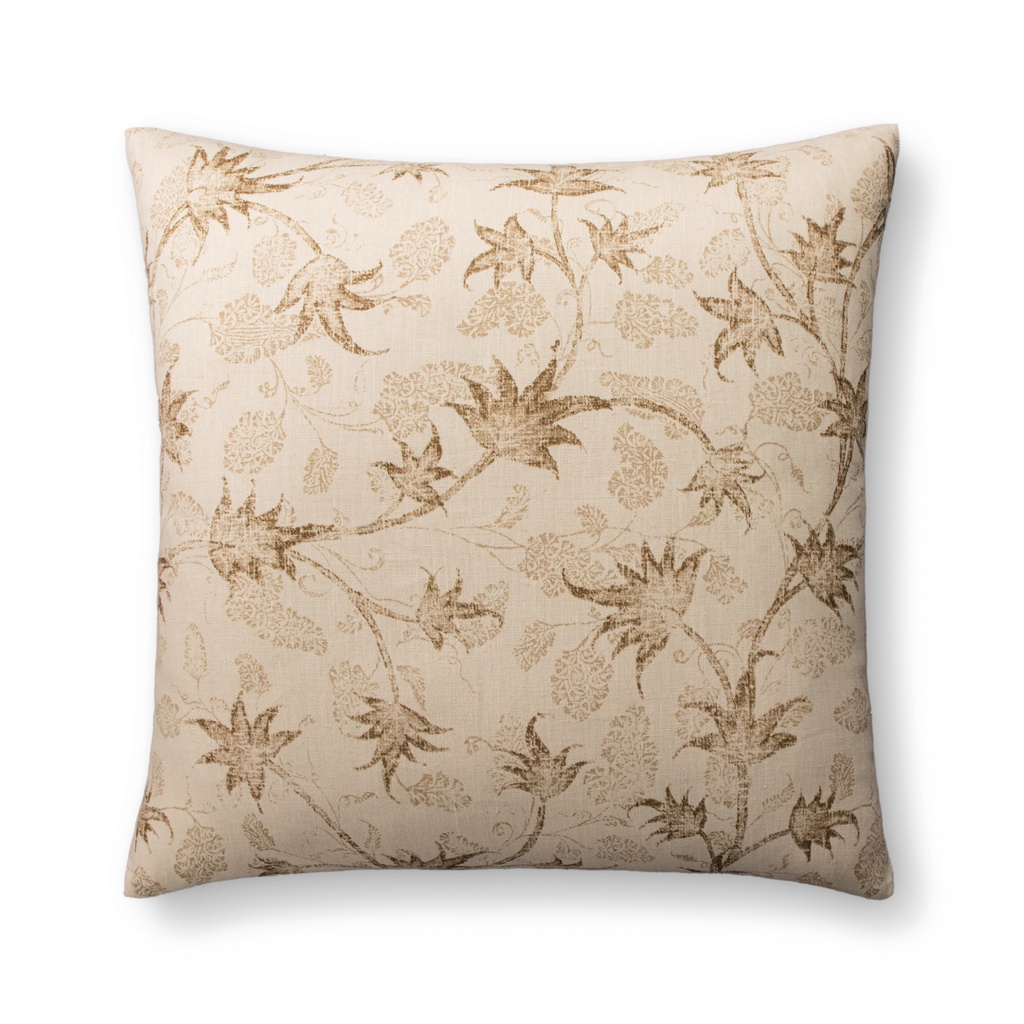 flowering vine pillow