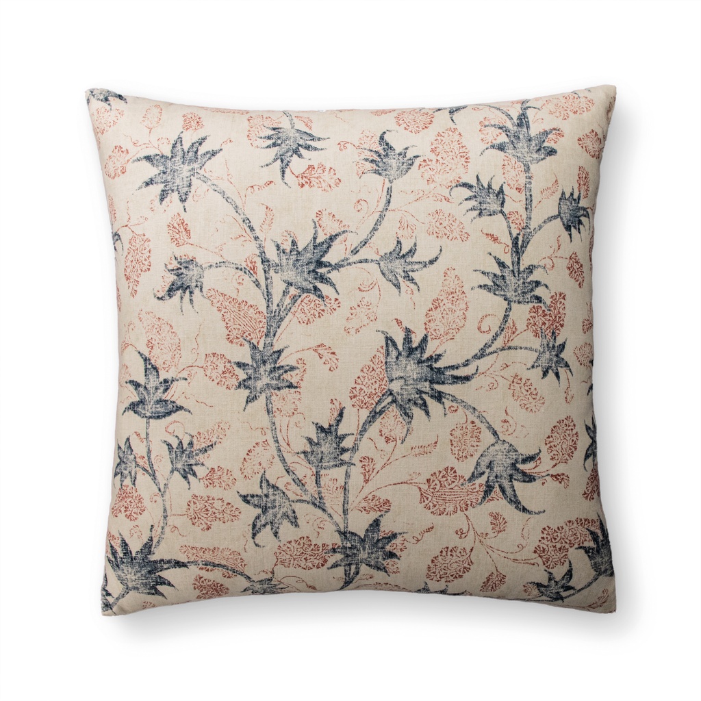 flowering vine pillow