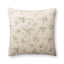 flowering vine pillow