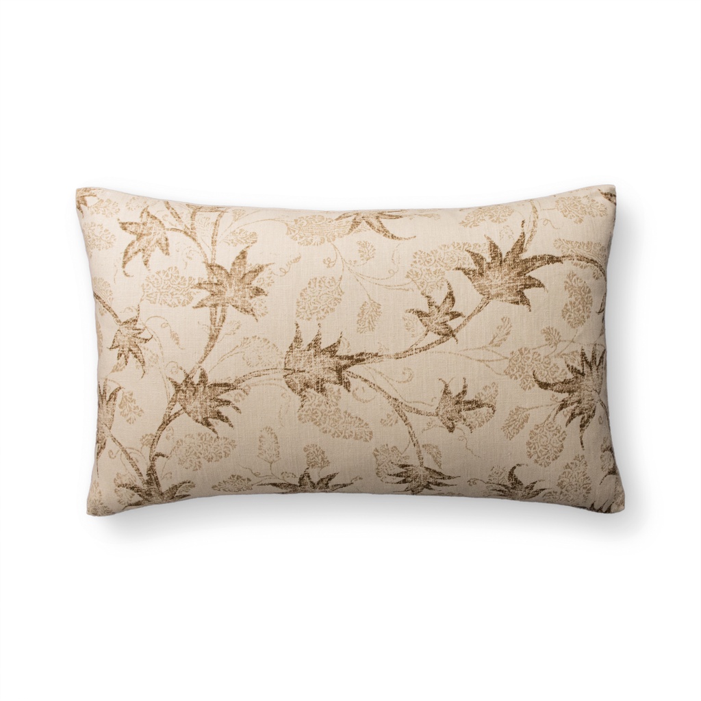 flowering vine pillow