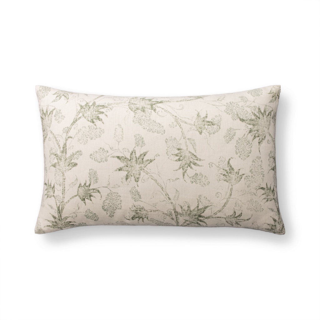 flowering vine pillow