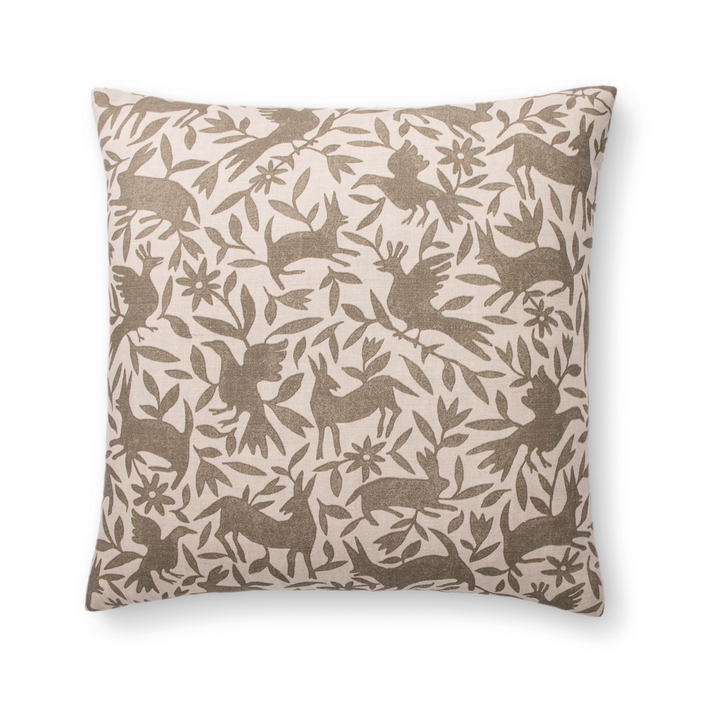 flora & fauna pillow