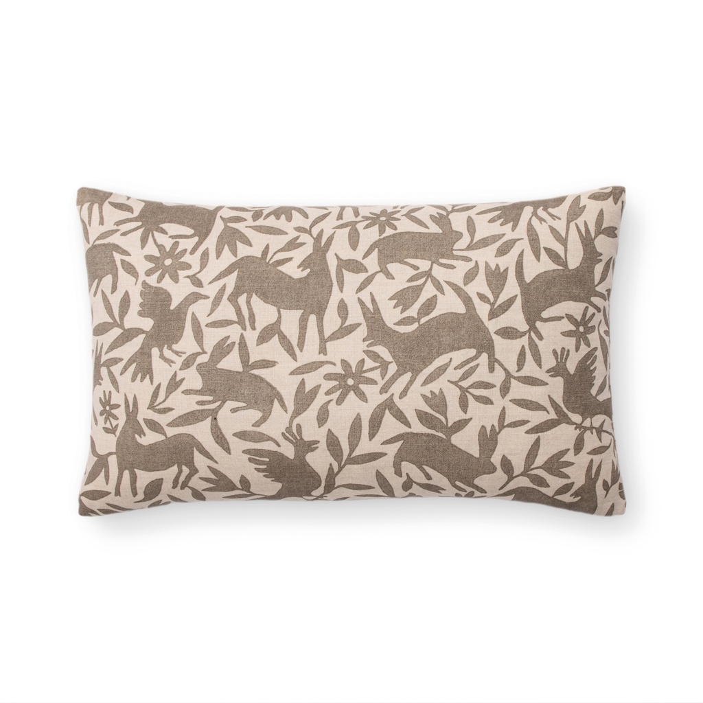 flora & fauna pillow