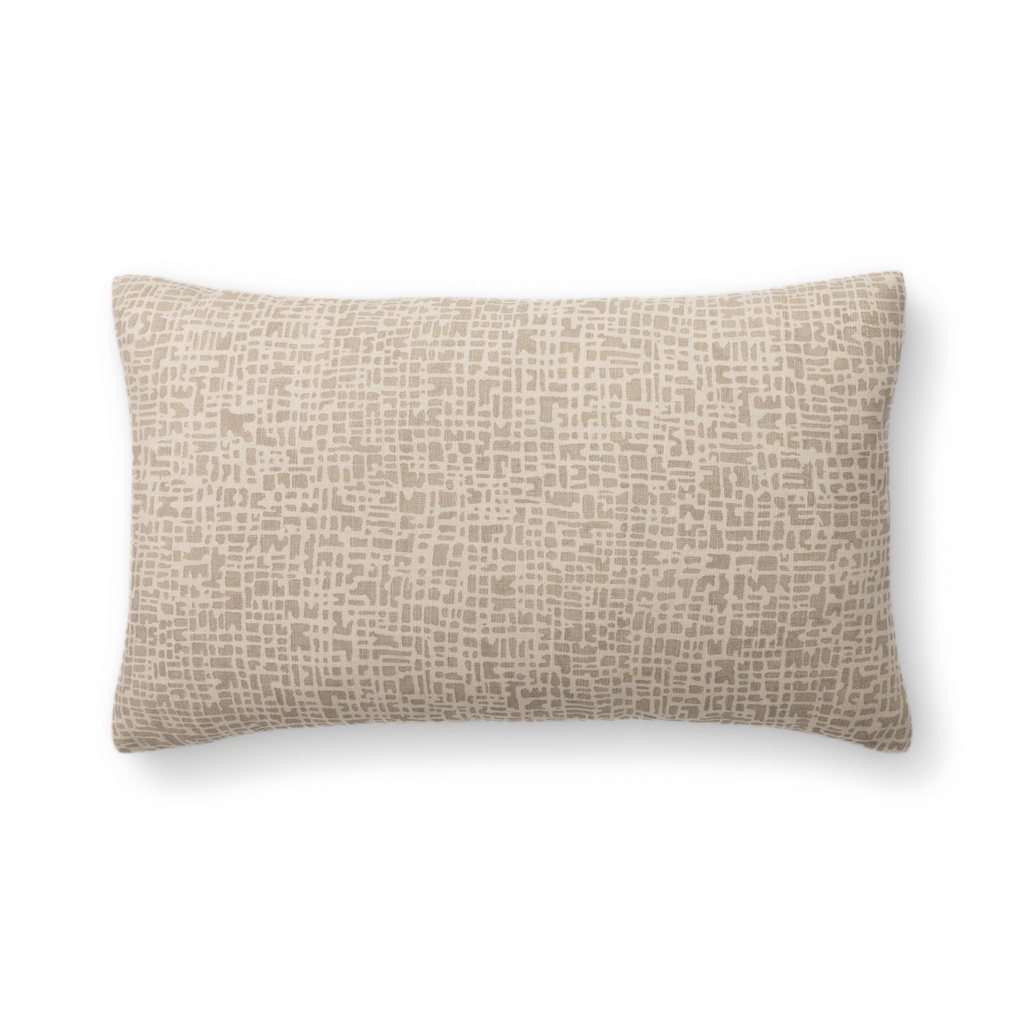crosshatch pillow