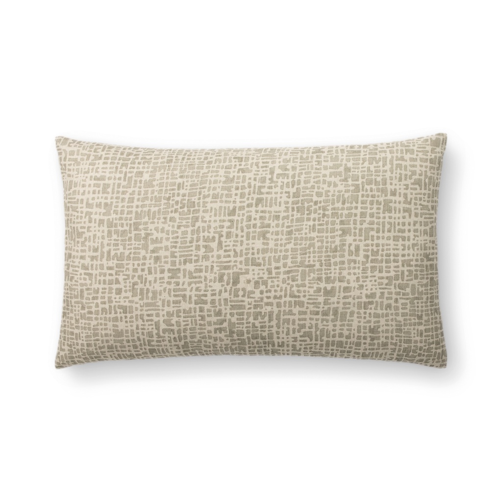 crosshatch pillow