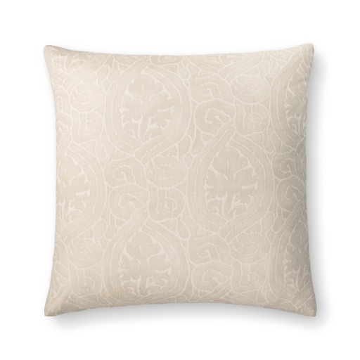 coptic pillow (18" Square, cream shadow, No Insert) [1018-01-18x18-N] 