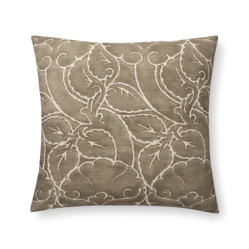 torcello pillow (18" Square, chestnut, No Insert) [1022-05-18x18-N] 