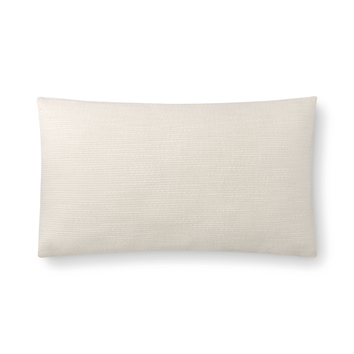 crosstown pillow (12 x 20" Lumbar, vanilla, No Insert) [2046-01-12x20-N] 
