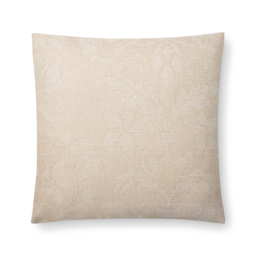 turandot pillow (18" Square, buttercream, No Insert) [2048-02-18x18-N] 