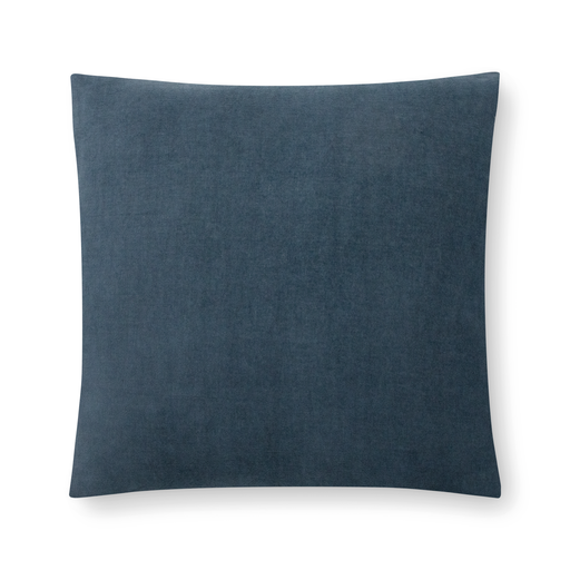 velo pillow (18" Square, indgo, No Insert) [2055-08-18x18-N] 