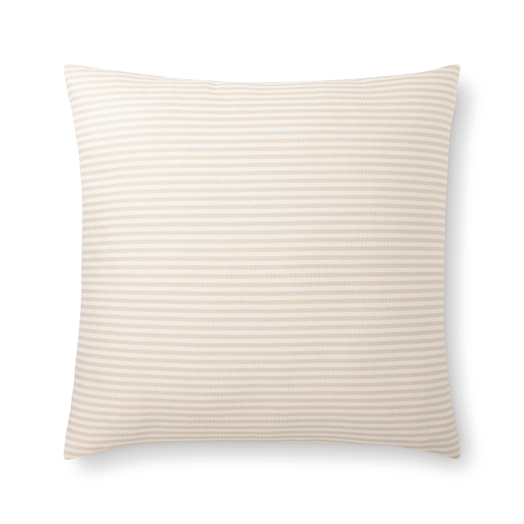 ticking stripe pillow