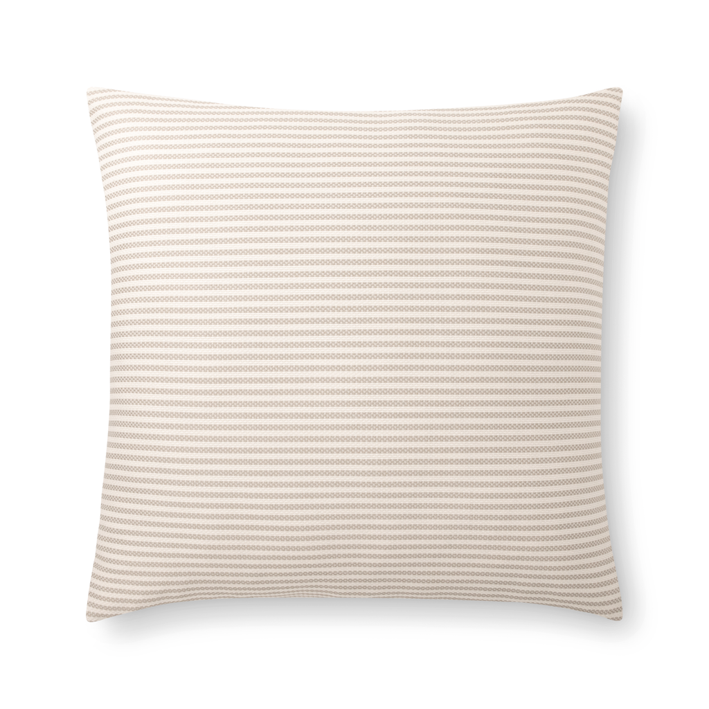 ticking stripe pillow