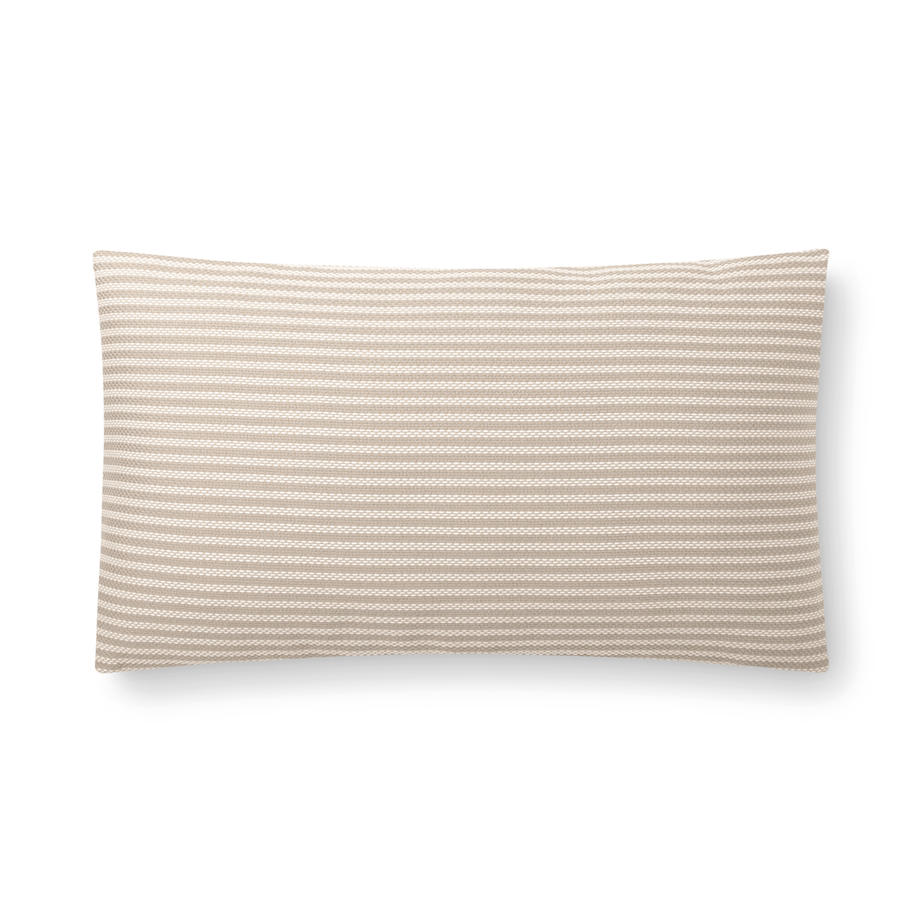 ticking stripe pillow