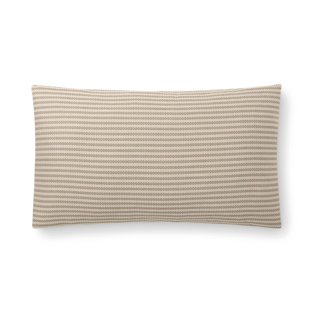 ticking stripe pillow