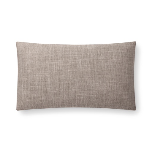 colette pillow (12 x 20" Lumbar, buff, Faux Down) [2032-03-12x20-F] 