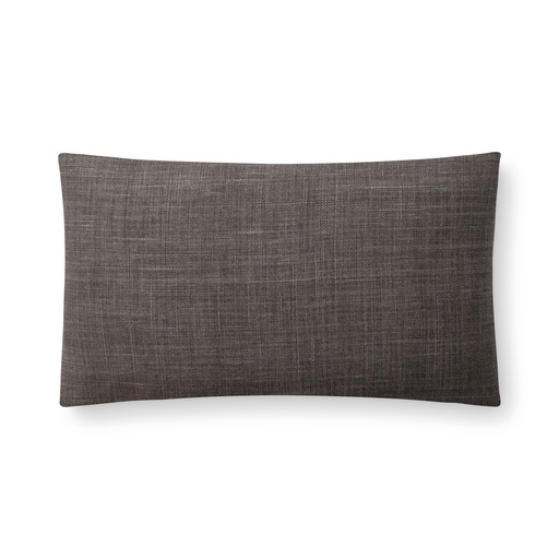 colette pillow (12 x 20" Lumbar, Faux Down, anchor gray) [2032-18-12x20-F] 