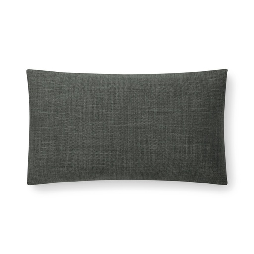 colette pillow (12 x 20" Lumbar, Faux Down, pine) [2032-25-12x20-F] 