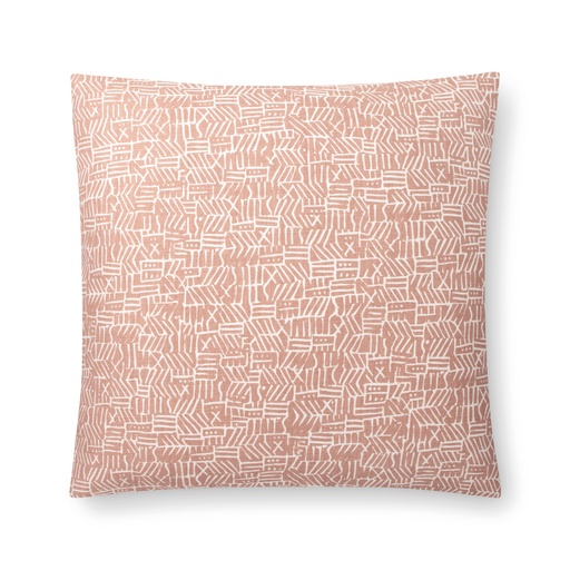 cypher pillow (18" Square, rosewater, No Insert) [1052-06-18x18-N] 