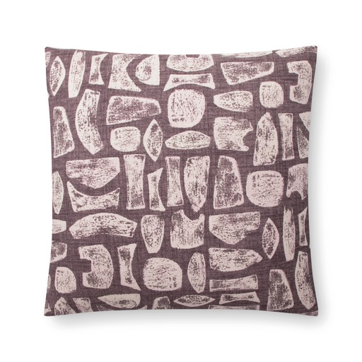 totem pillow (18" Square, grape, No Insert) [1054-03-18x18-N] 