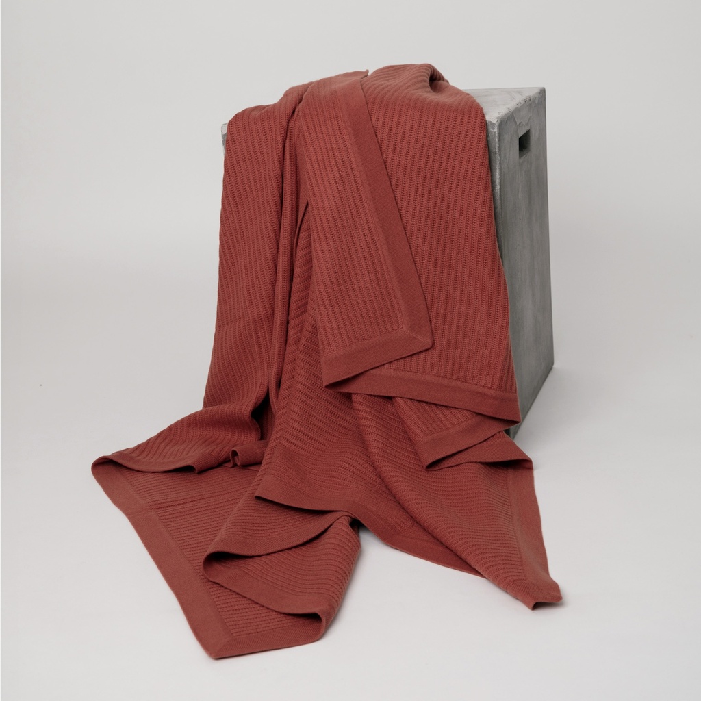 fisherman cashmere throw