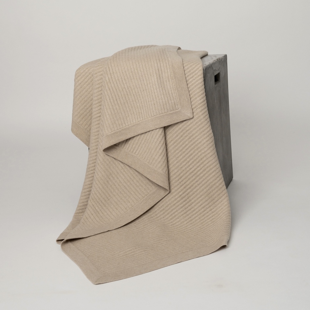 fisherman cashmere throw