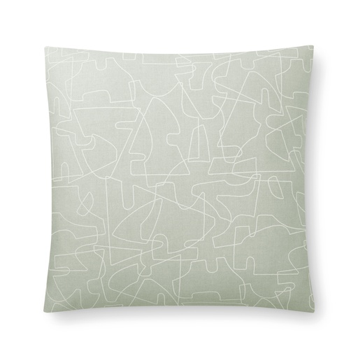 verge pillow (18" Square, moonstone blue, No Insert) [1056-01-18x18-N] 