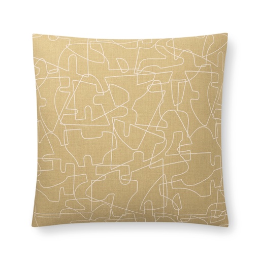 verge pillow (18" Square, citrine, No Insert) [1056-02-18x18-N] 